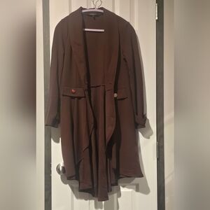Elegant Brown Women's Coat